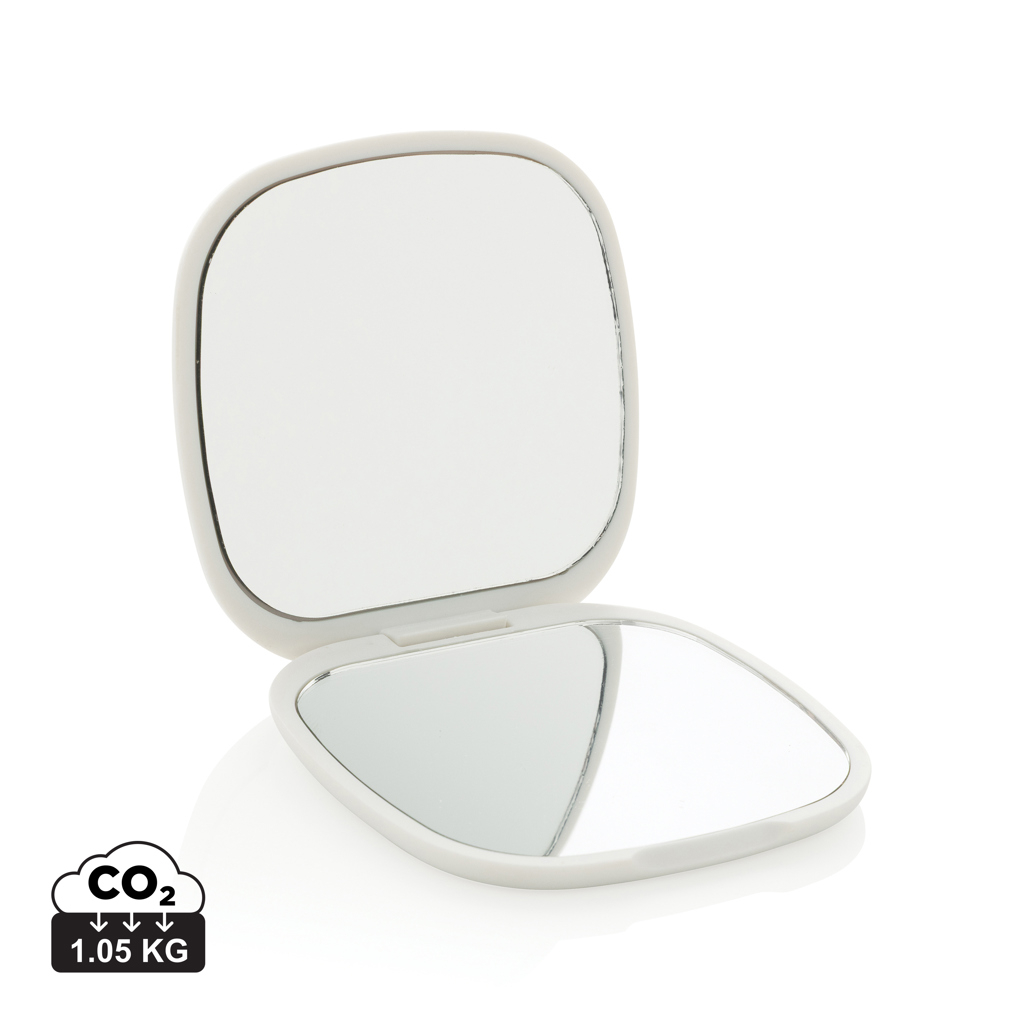 Miroir de poche publicitaire RCS Reflecta Blanc