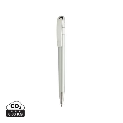 Stylo personnalisé à clip métal recyclé GRS Glid