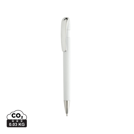 Stylo personnalisé à clip métal recyclé GRS Glid