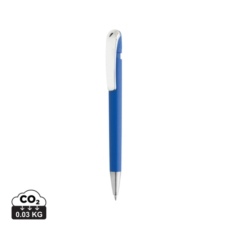 Stylo personnalisé à clip métal recyclé GRS Glid