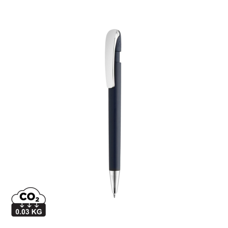 Stylo personnalisé à clip métal recyclé GRS Glid