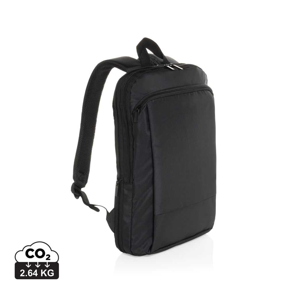 Sac à dos ordinateur 15,6" personnalisable rPET Flexpack Noir