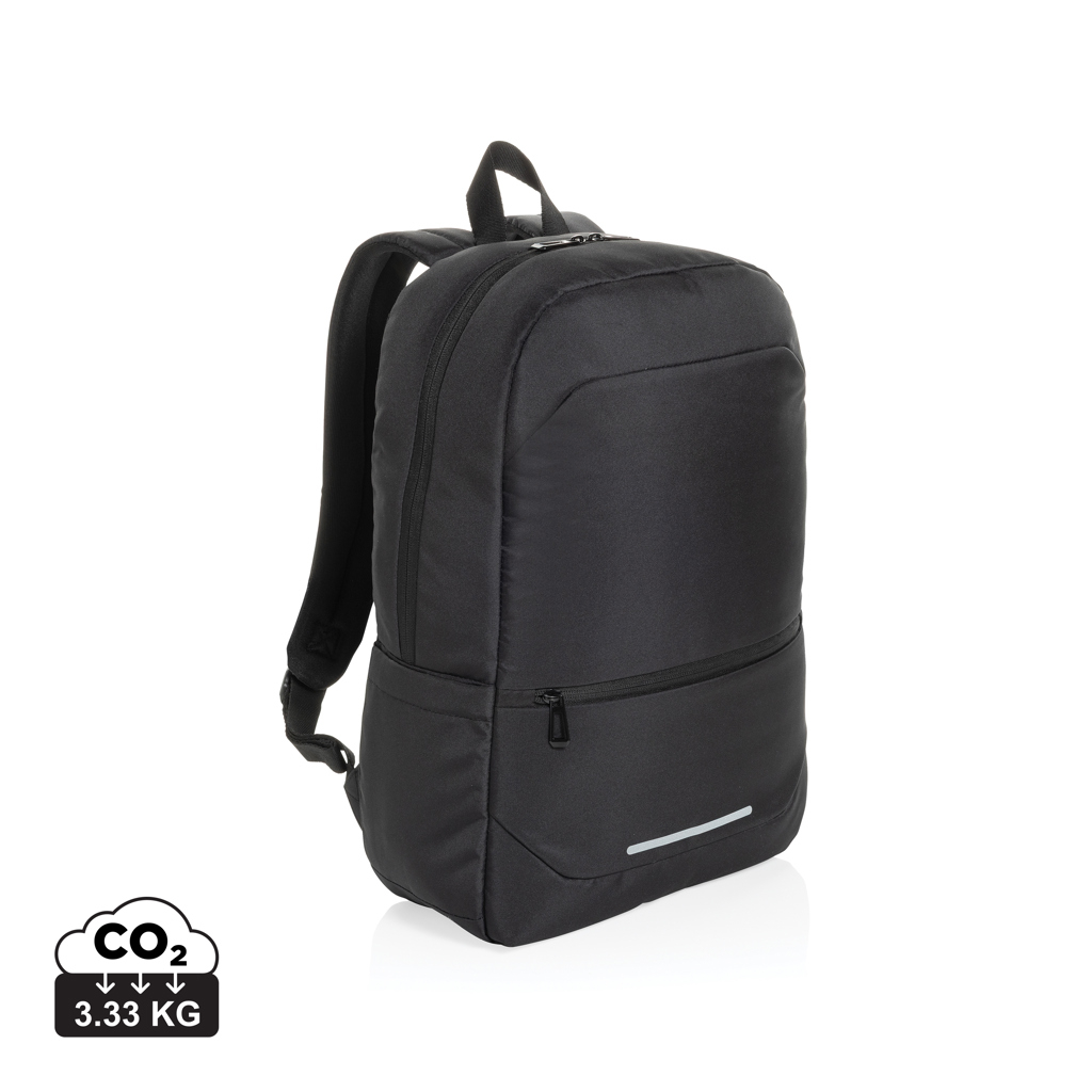 Sac à dos ordinateur 15,6" à personnaliser rPET CityPack Noir