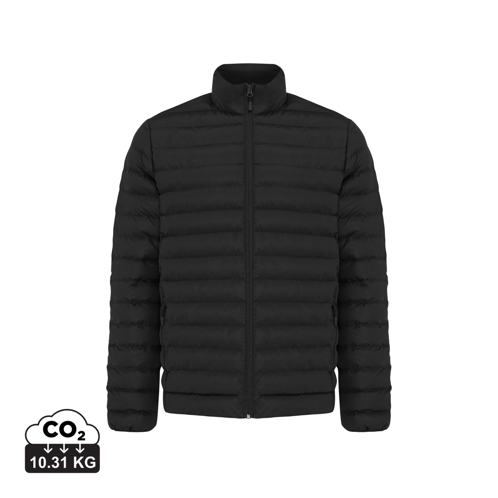 Doudoune homme personnalisée recyclée IQONIQ Maiko Noir