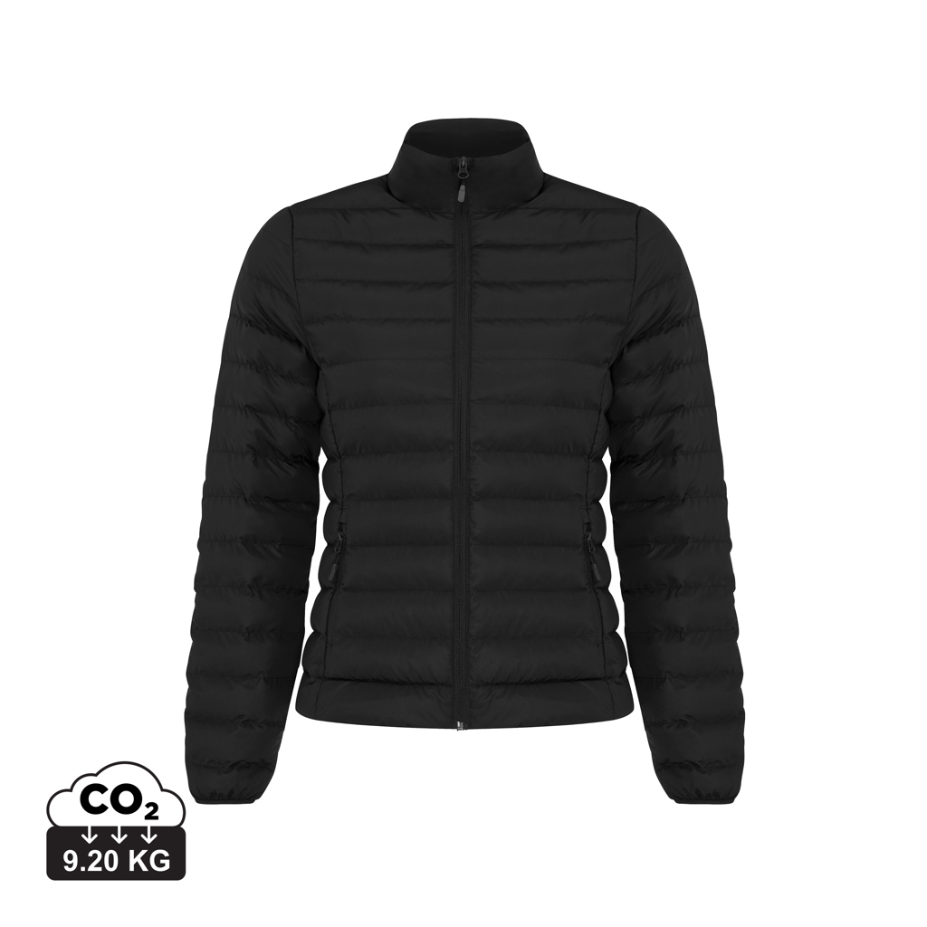 Doudoune femme à personnaliser recyclée IQONIQ Maiko Noir