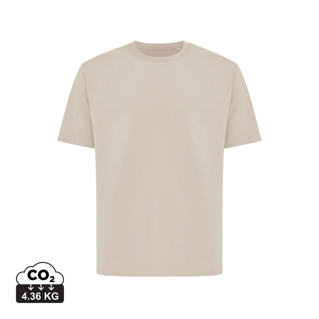 T-shirt publicitaire unisexe 220g recyclé IQONIQ Nikko desert