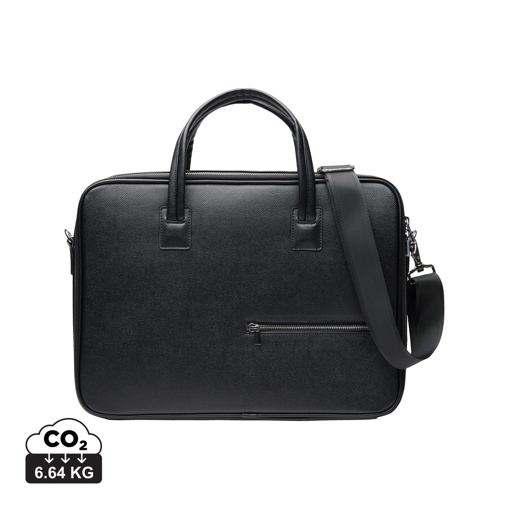 Sacoche ordinateur 15"personnalisable RCS Bermond VINGA Noir