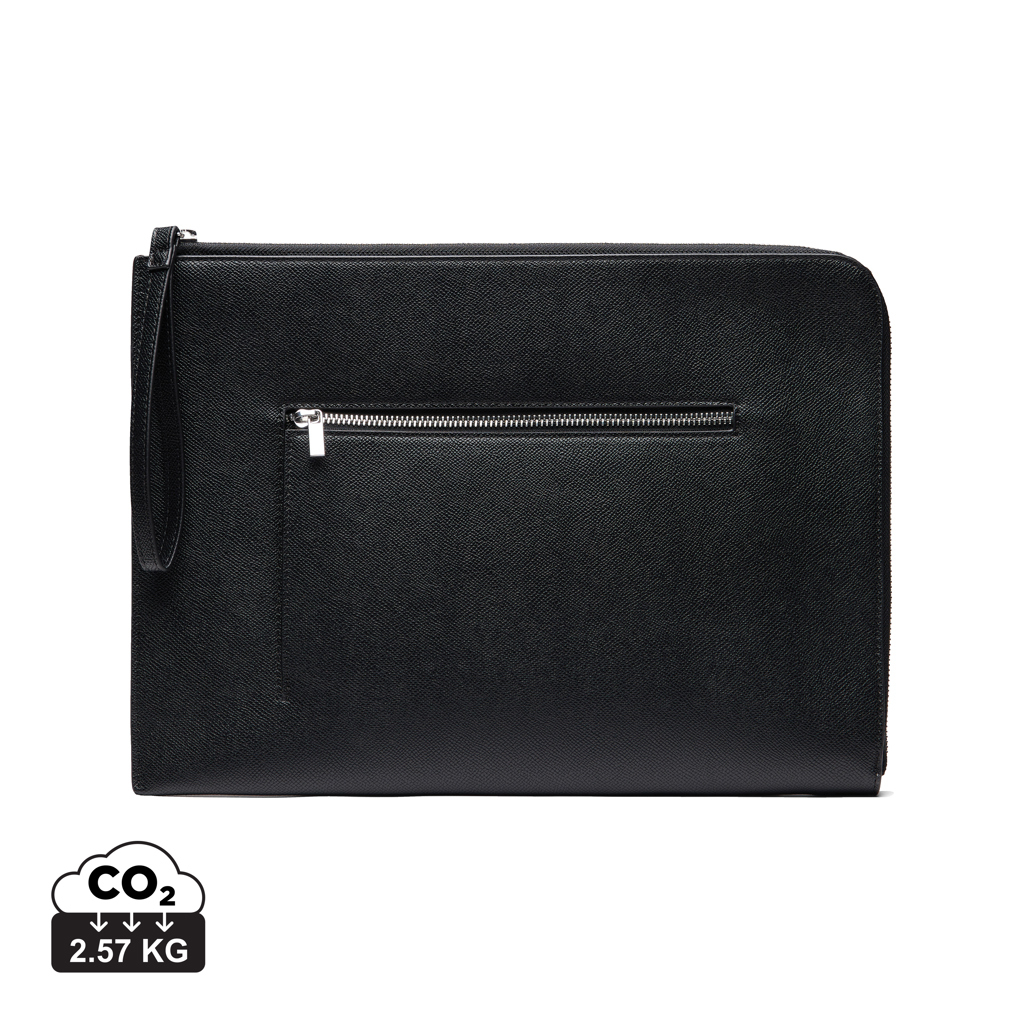 Sacoche ordinateur 14" personnalisable RCS Bermond VINGA Noir