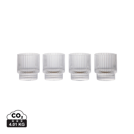 Set 4 verres 250ml York VINGA à personnaliser