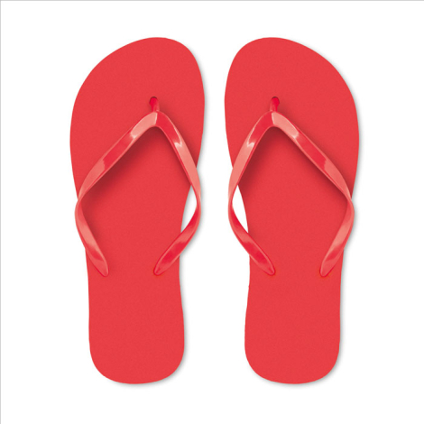Tongs de plage promotionnelles PE taille M