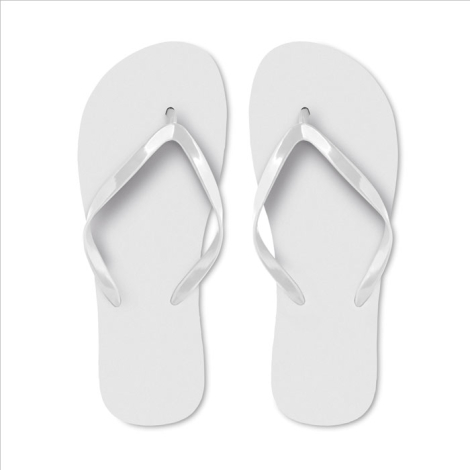 Tongs de plage promotionnelles PE taille M
