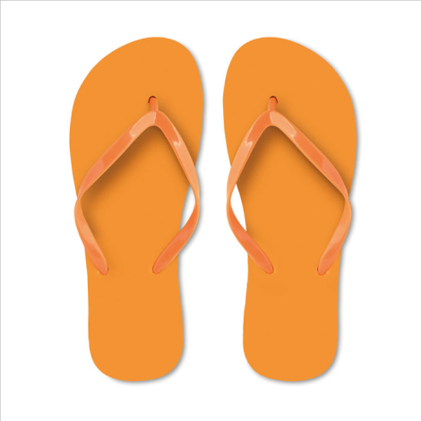 Tongs de plage promotionnelles PE taille M