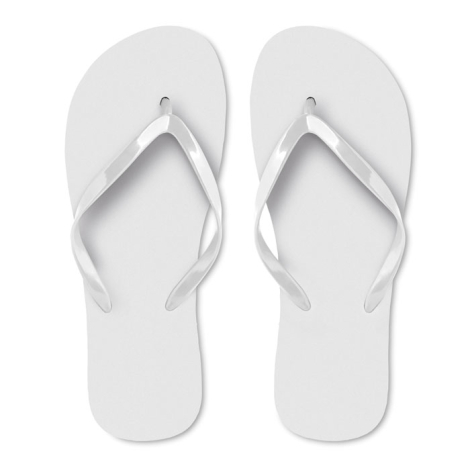 Tongs de plage personnalisables PE taille L