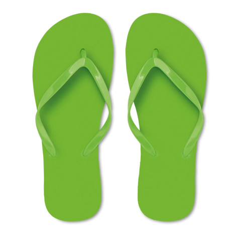 Tongs de plage personnalisables PE taille L