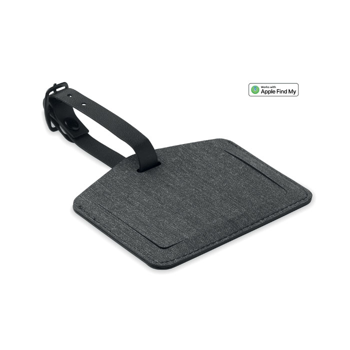 Étiquette de bagage promotionnelle anti-perte Tagsmart Noir