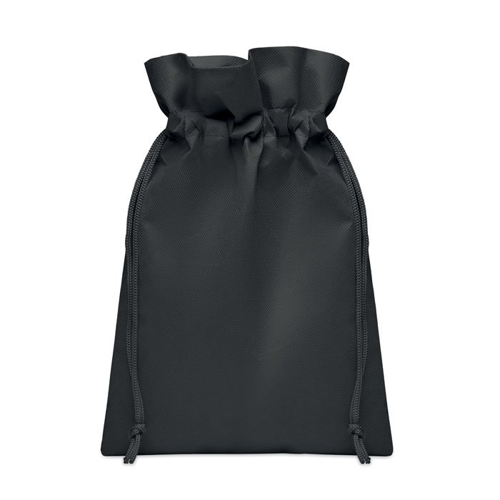 Petite pochette cadeau promotionnelle en RPET Okurimono Noir
