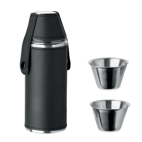 Bouteille publicitaire avec gobelets Cocoon