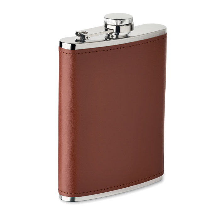 Flasque promotionnelle 200 ml Slimmy Marron