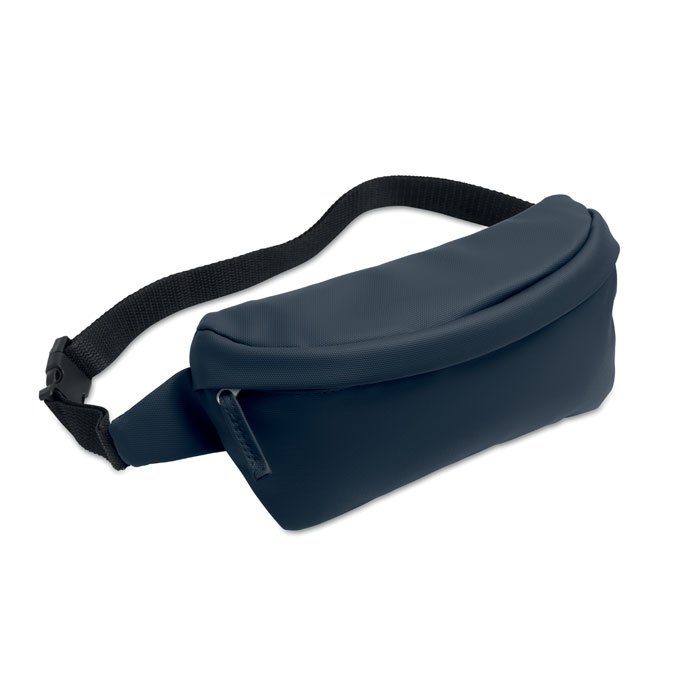 Sac banane publicitaire 600D RPET Bangkok Waist Bleu