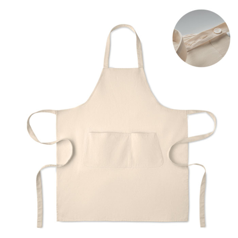 Tablier publicitaire coton bio 240g Gamma Colour
