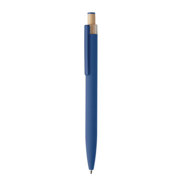 Stylo personnalisé alu recyclé Bergamo++ Bleu