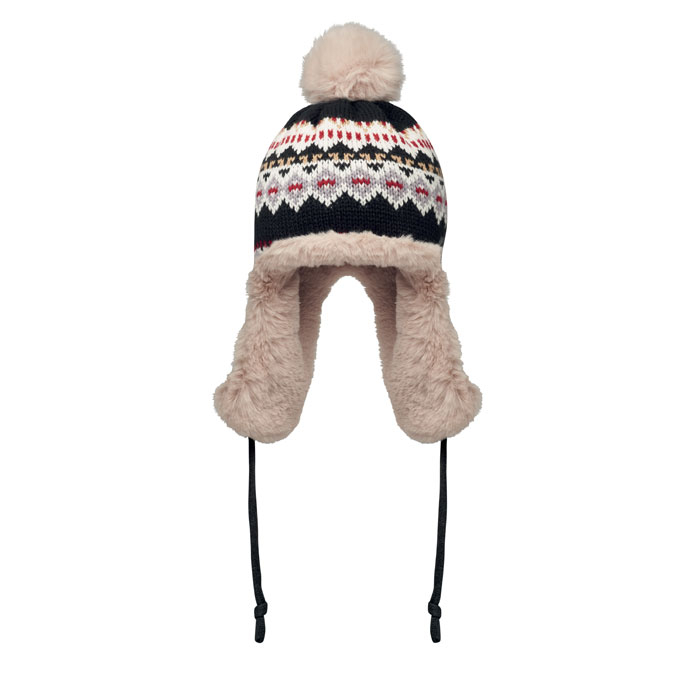 Bonnet à personnaliser avec caches-oreilles Yulong Gris