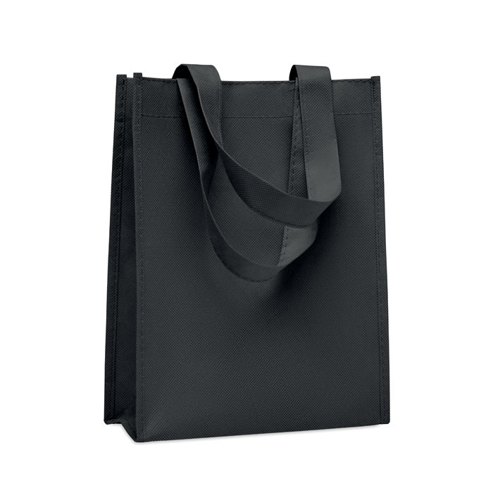 Petit sac cadeau en RPET à personnaliser Litas Noir