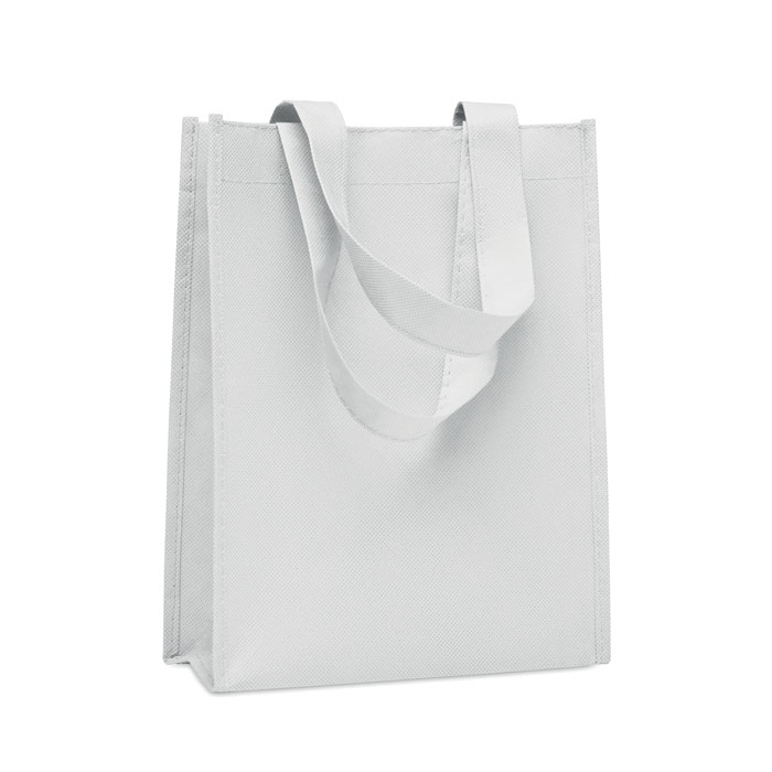 Petit sac cadeau en RPET à personnaliser Litas Blanc