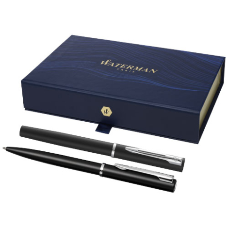 Parure publicitaire de stylos bille et roller Allure Waterman