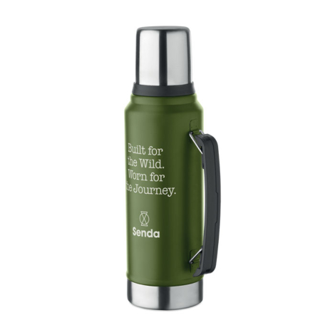 Bouteille isotherme 1L publicitaire Nyima