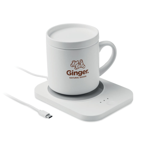 Chargeur chauffe-tasse à personnaliser Siroter