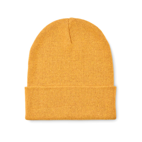 Bonnet tricoté promotionnel avec revers Beanix