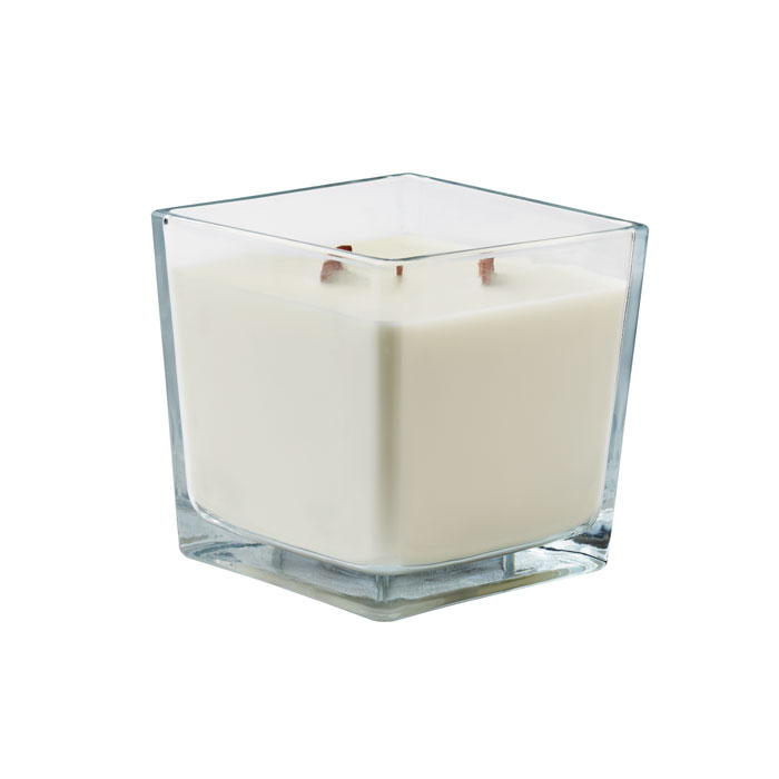 Bougie en cire végétale personnalisée Riuada Transparent