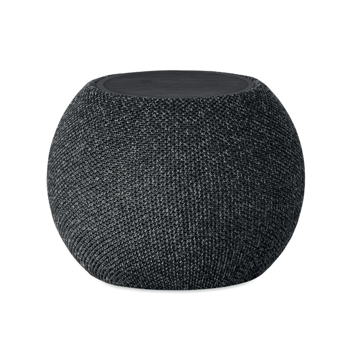 Enceinte sans fil 15W personnalisable Listoo Noir