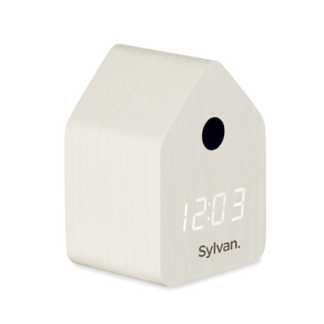 Réveil coucou en MDF personnalisable Cuckoo