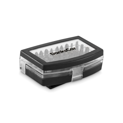 Set embouts tournevis 32 pces à personnaliser Screy