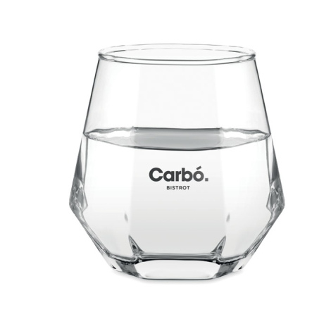 Verre biseauté 300 ml personnalisable Kimbero