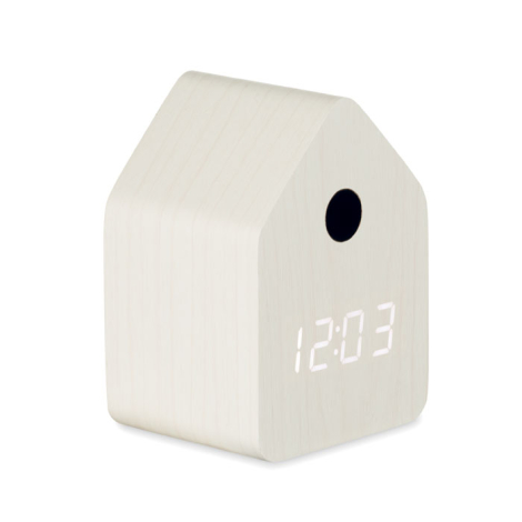 Réveil coucou en MDF personnalisable Cuckoo