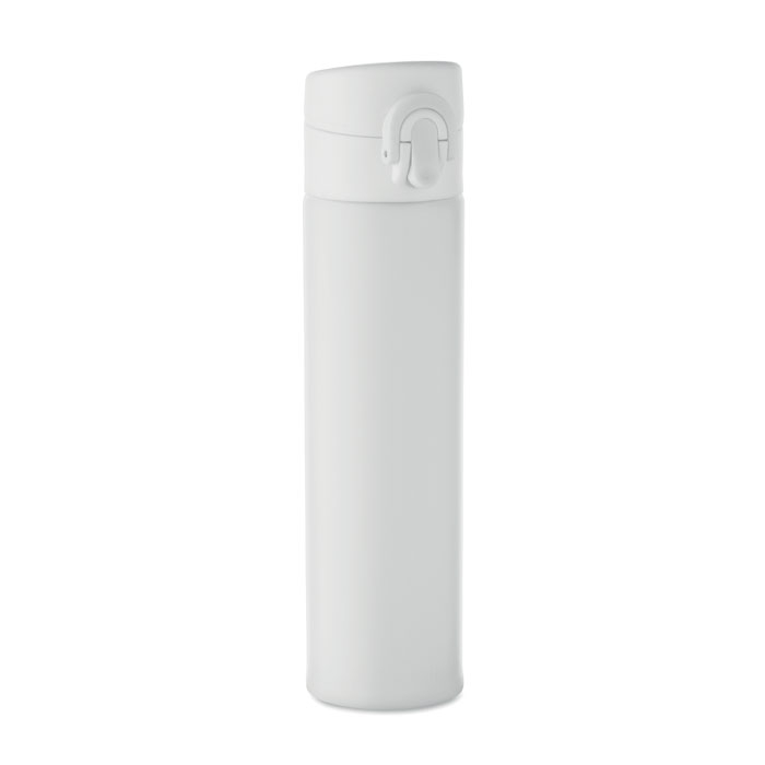 Bouteille double paroi 300 ml personnalisable Bots Blanc