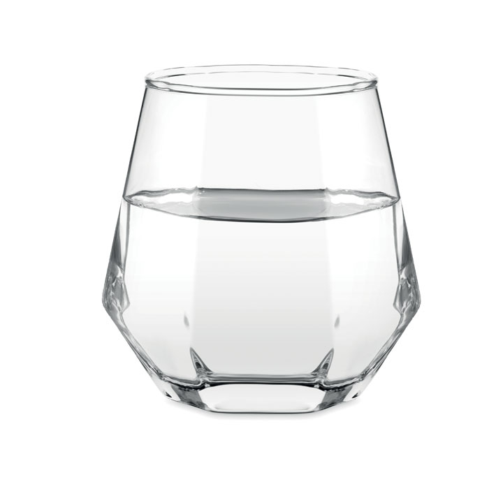 Verre biseauté 300 ml personnalisable Kimbero Transparent