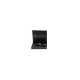 Coffret noir ouvert contenant un chargeur circulaire noir et son câble, sans personnalisation visible.