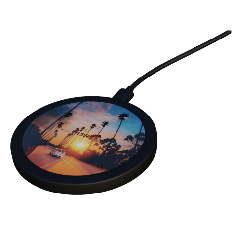 Chargeur 15W soft-touch personnalisable