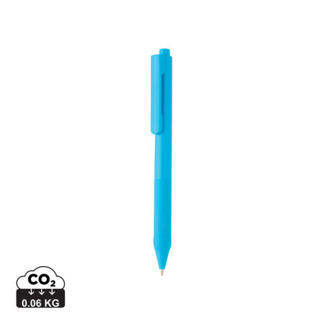 Stylo personnalisé avec grip silicone X9