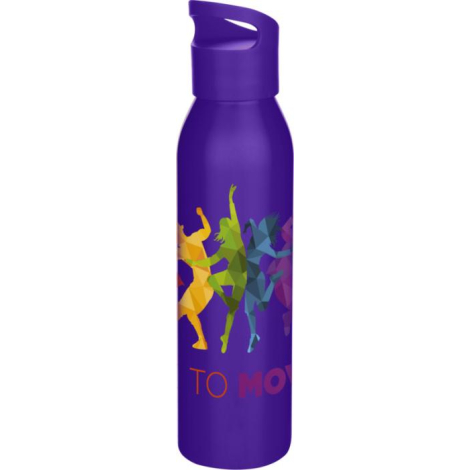 Bouteille d’eau 650 ml à personnaliser inox recyclé Sky