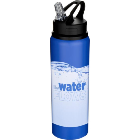 Bouteille d’eau publicitaire 800 ml inox recyclé Fitz