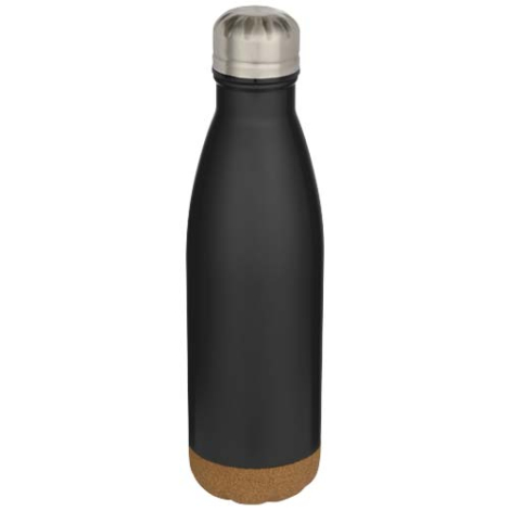 Bouteille promotionnelle 500 ml inox et liège Cove