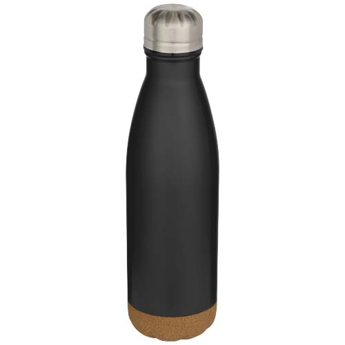 Bouteille promotionnelle 500 ml inox et liège Cove Noir