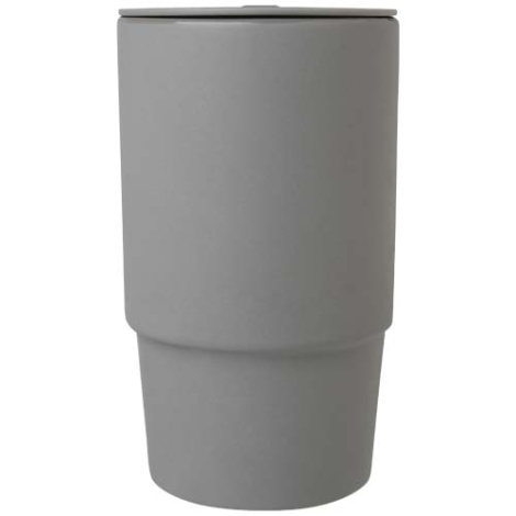 Mug personnalisé 450 ml céramique avec couvercle Carter