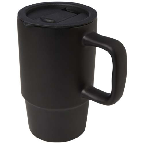 Mug personnalisé 450 ml céramique avec couvercle Carter