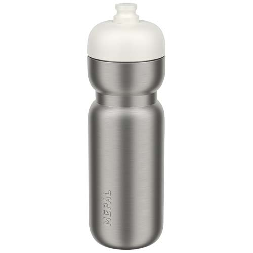 Bouteille de sport publicitaire inox 800 ml Pull Blanc